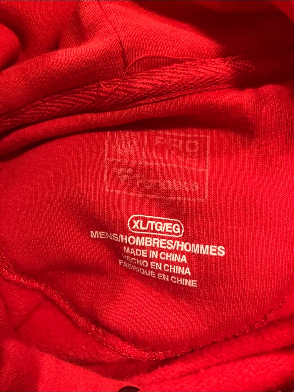 Pro line Fanatics NFL Buffalo Bills pullover men’s XL hoodie , red - Picture 3 of 4